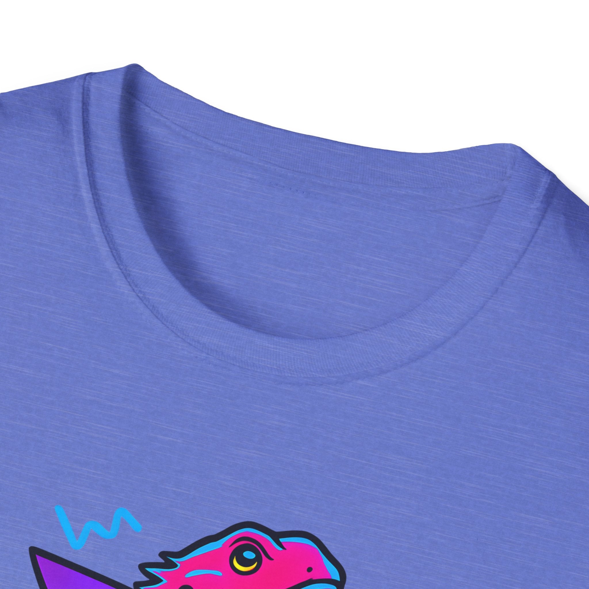 Neon Lizard Illustration T-Shirt