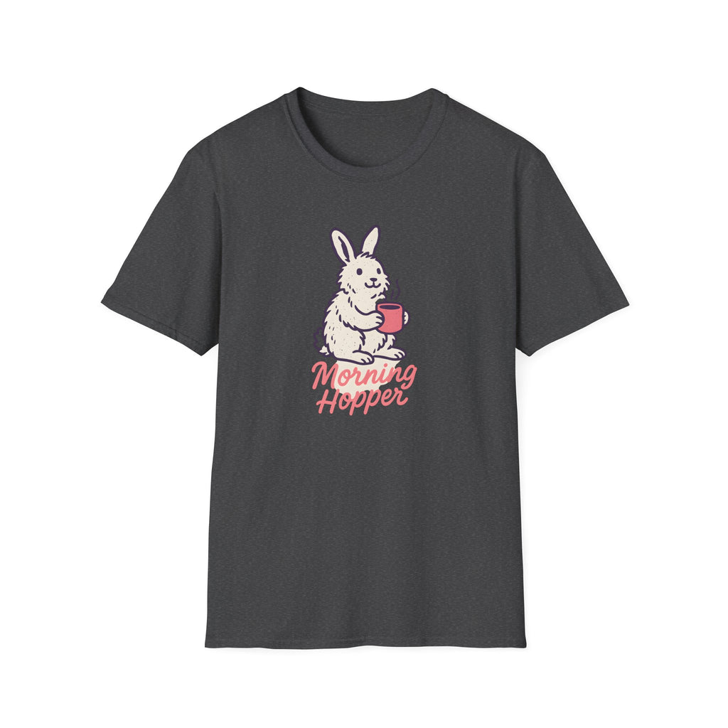 Bunny Sipping Morning Coffee T-Shirt