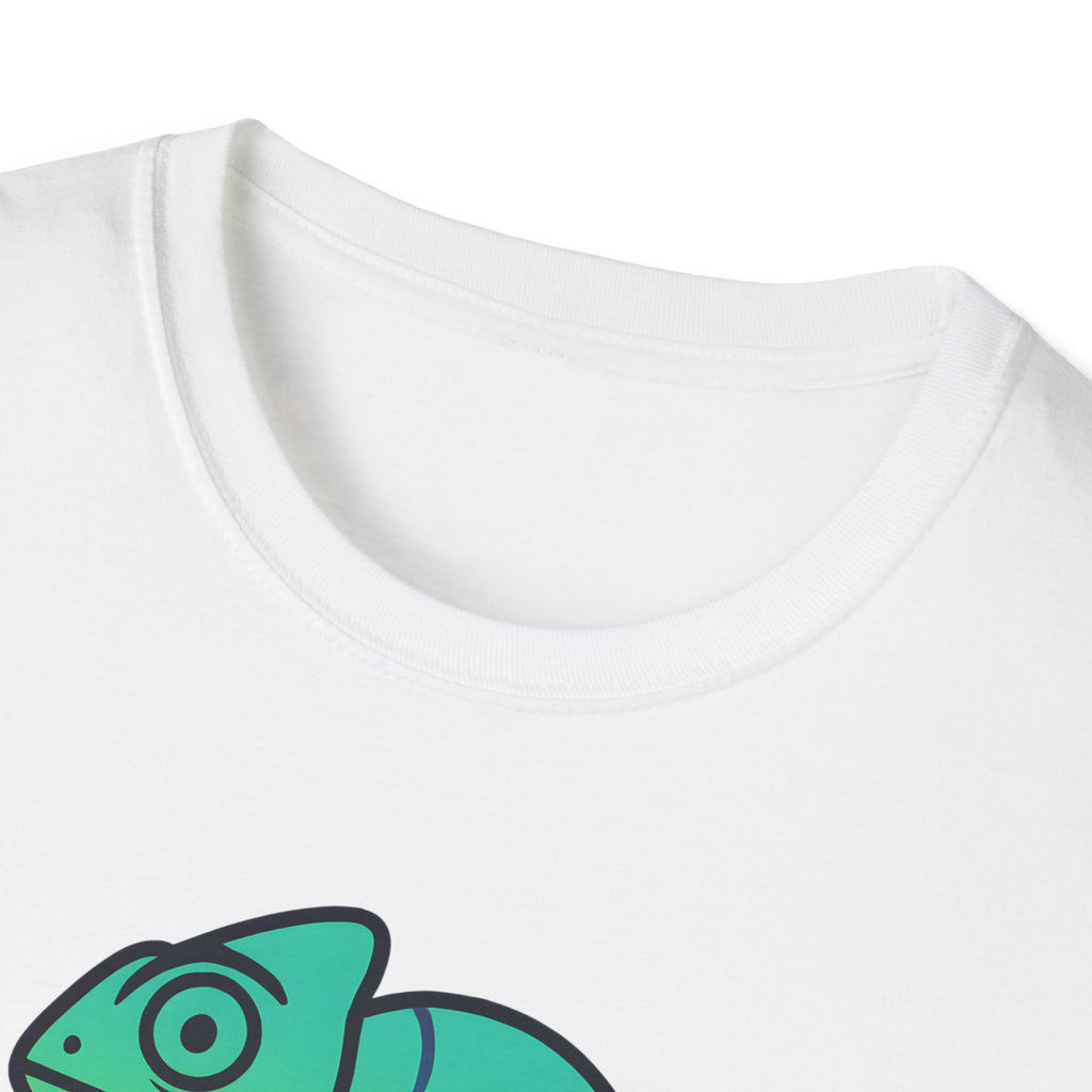 Rainbow Chameleon Logo T-Shirt