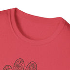 Floral Paw Print T-Shirt