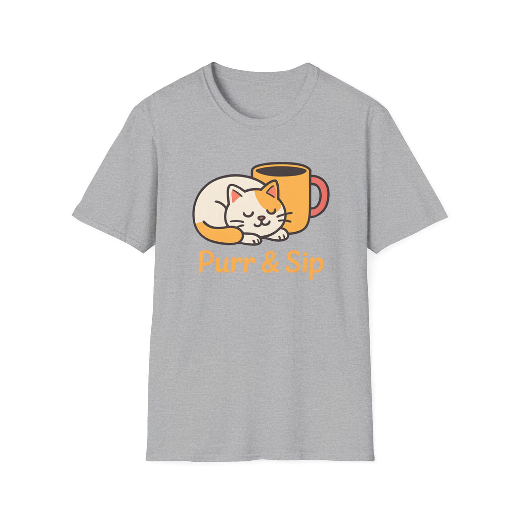 Purr and Sip Logo T-Shirt