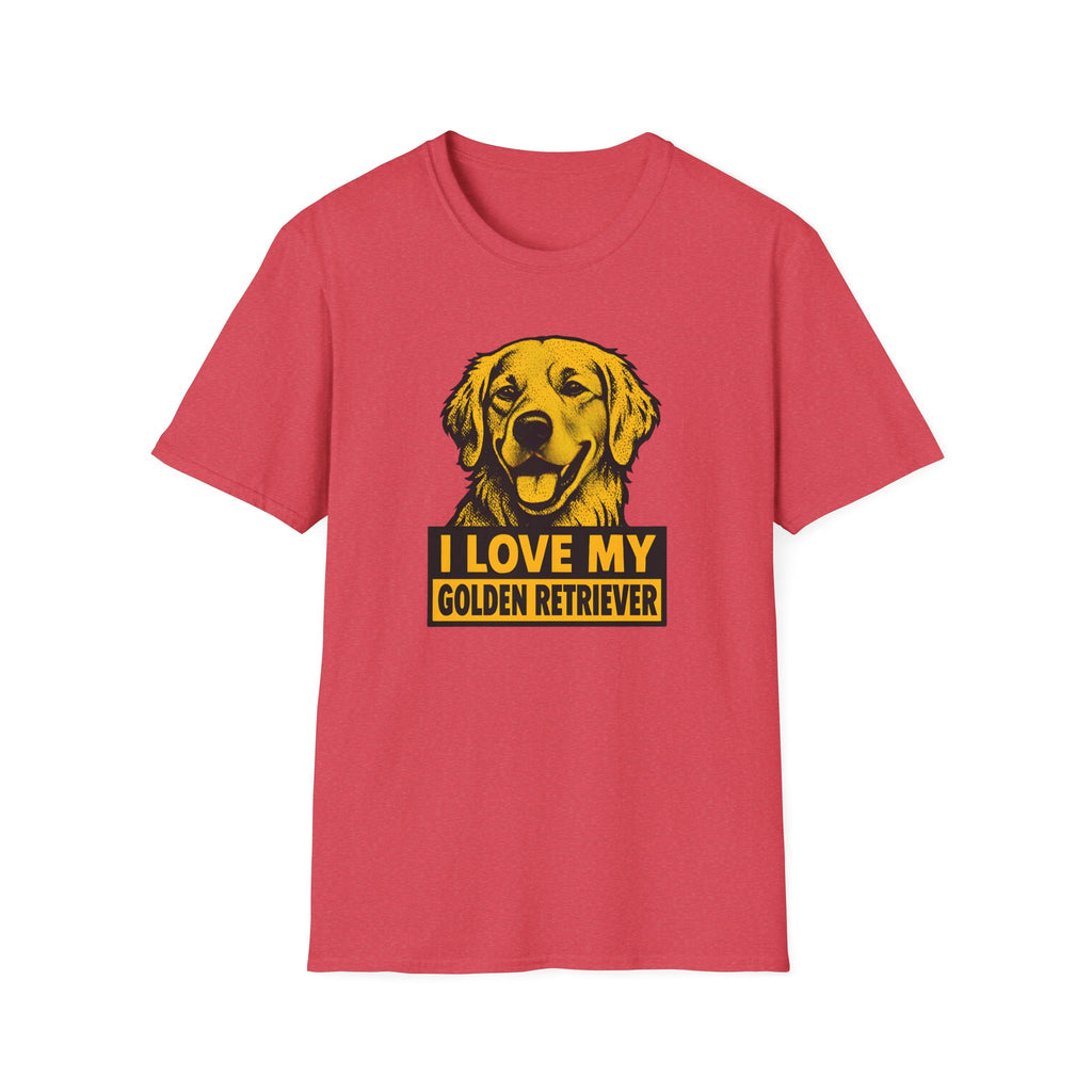 Golden Retriever Love T-Shirt