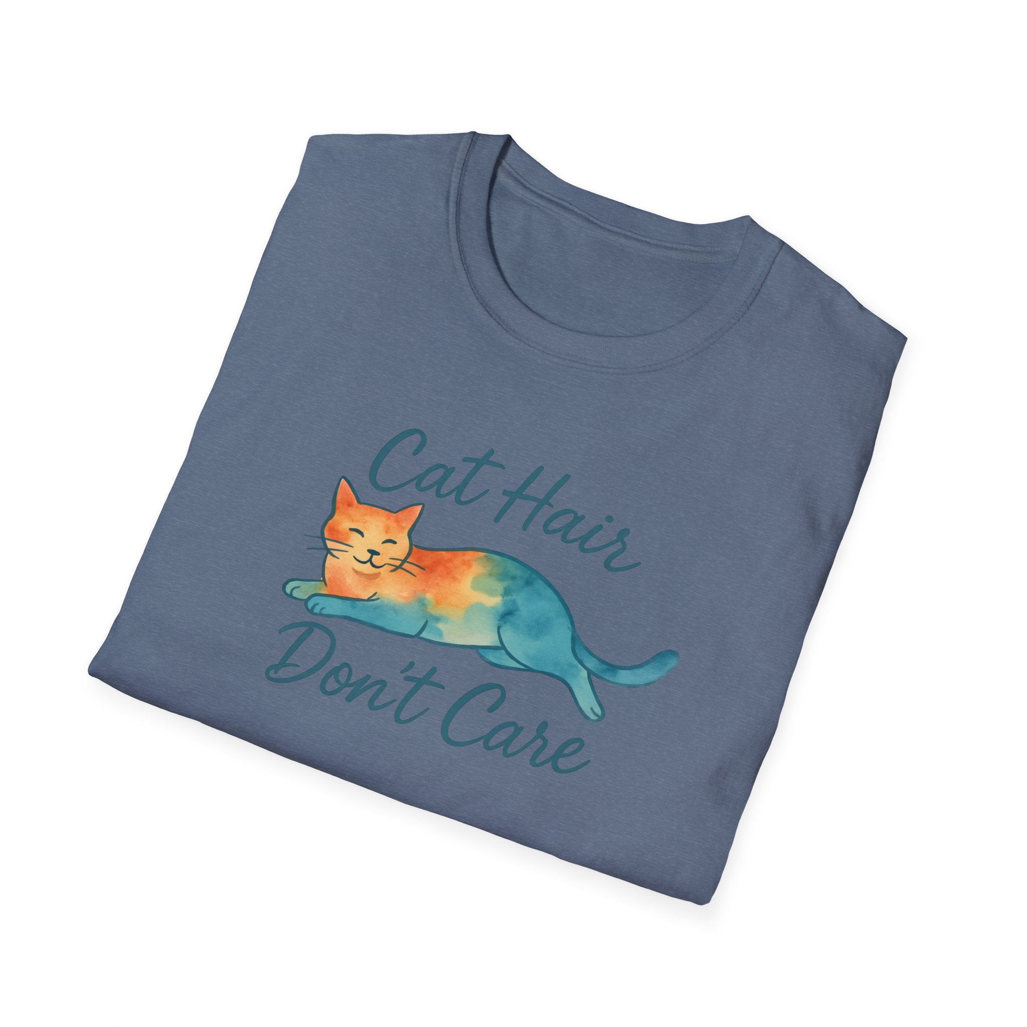 Cat Hair Don't Care T-Shirt