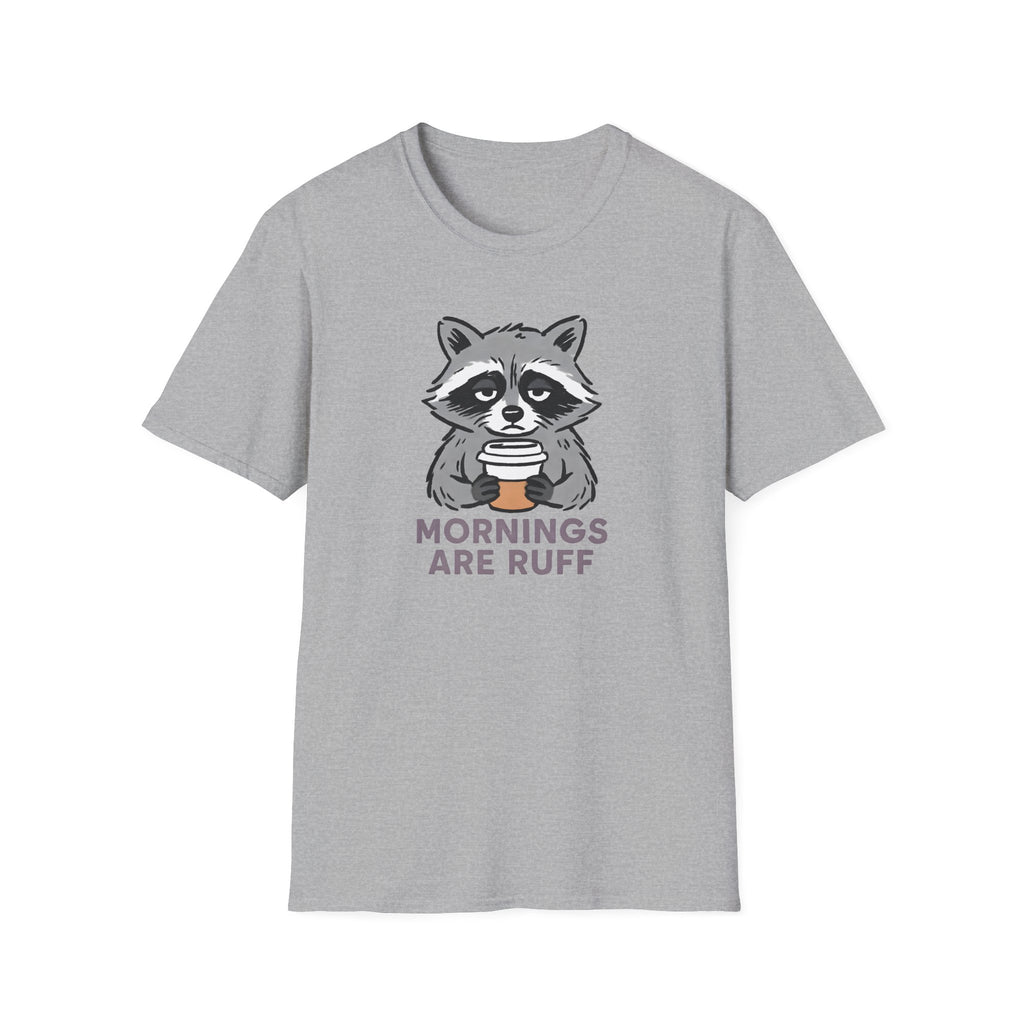 Raccoon Morning Coffee T-Shirt