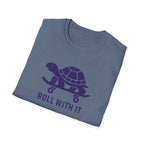 Turtle on Skateboard T-Shirt
