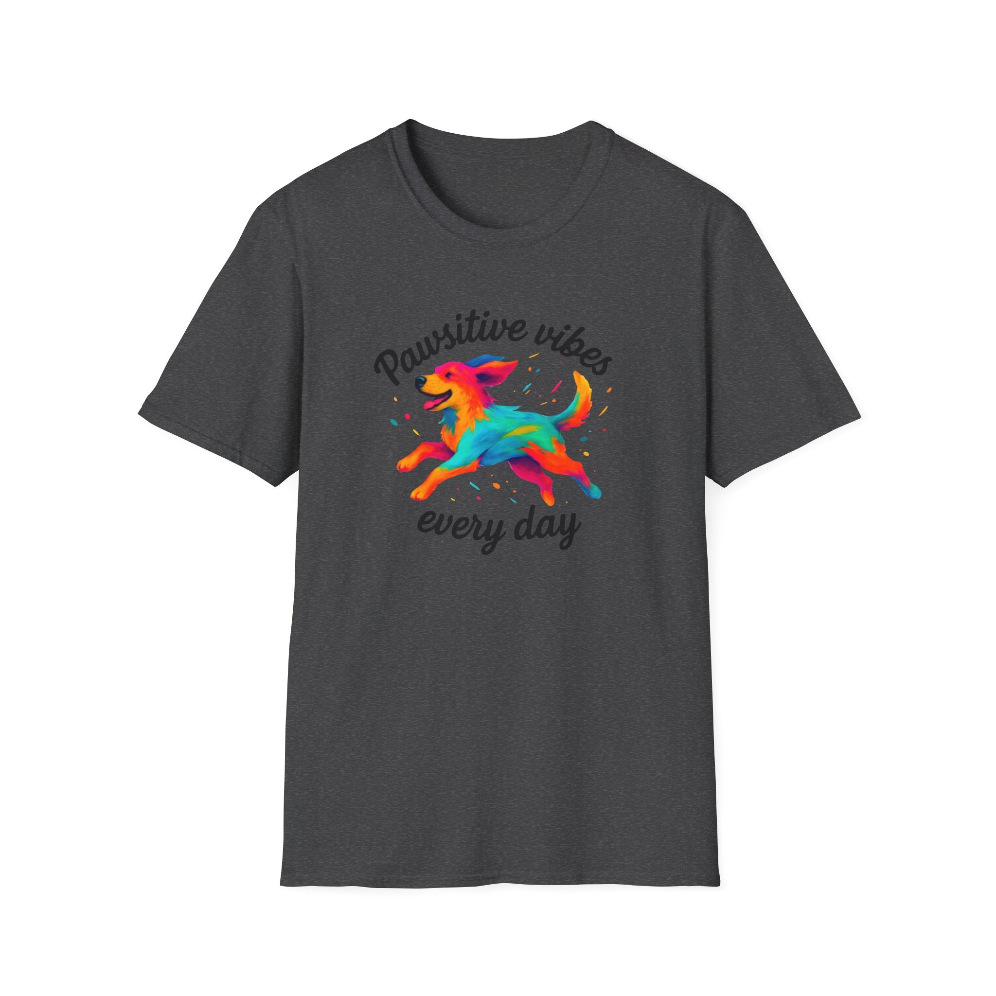 Colorful Running Dog T-Shirt