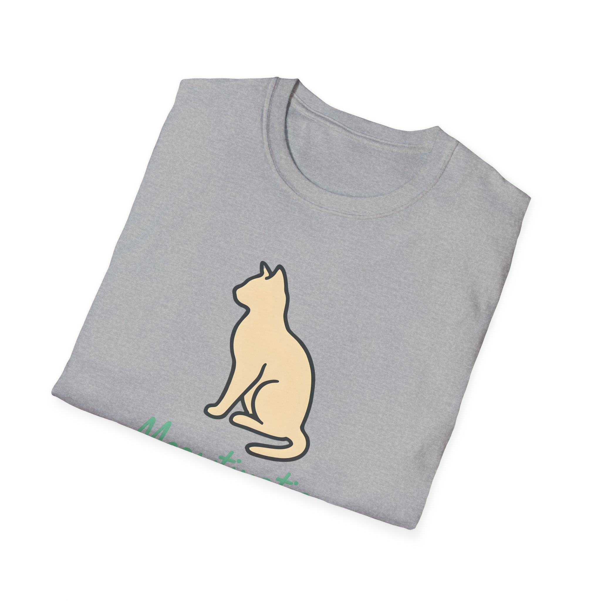 Meowtivation Cat Illustration T-Shirt