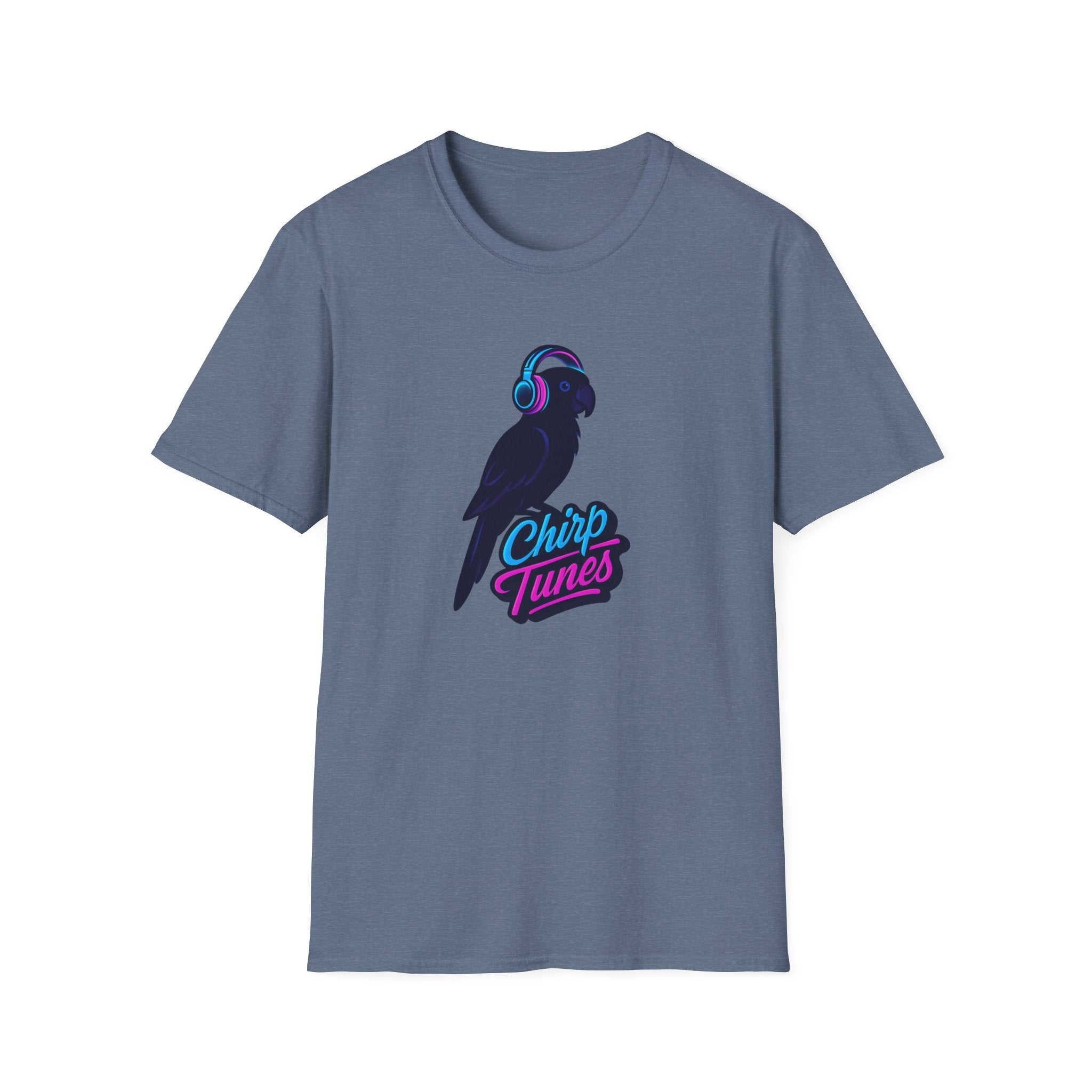 Chirp Tunes Neon Parrot T-Shirt