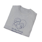 Dog and Woman Heart T-Shirt