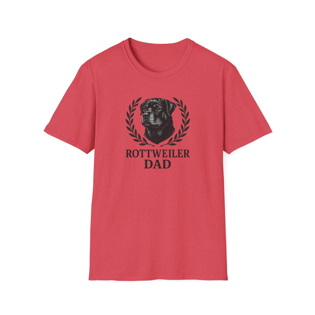 Rottweiler Dad Logo T-Shirt