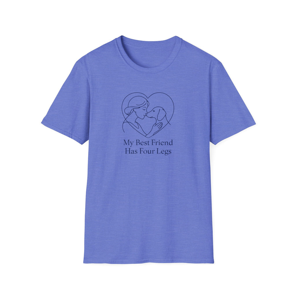 Dog and Woman Heart T-Shirt