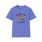 Colorful Running Dog T-Shirt
