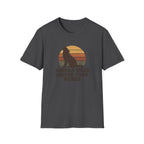 Wolf Silhouette at Sunset T-Shirt