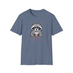 Raccoon Morning Coffee T-Shirt