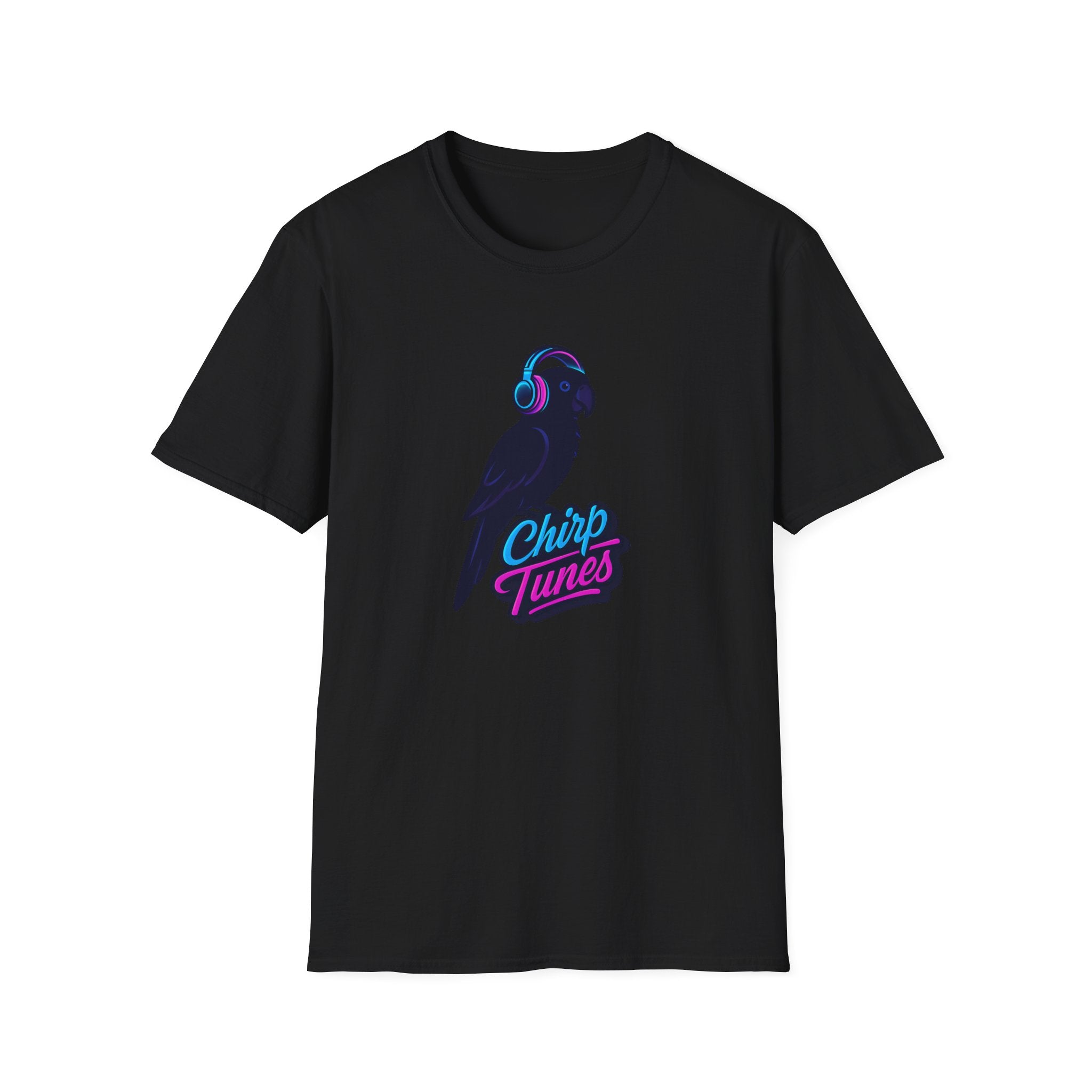 Chirp Tunes Neon Parrot T-Shirt