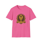 Pink t-shirt with a cat graphic and 'Best Cat Ever' text on a white background