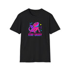 Neon Lizard Illustration T-Shirt