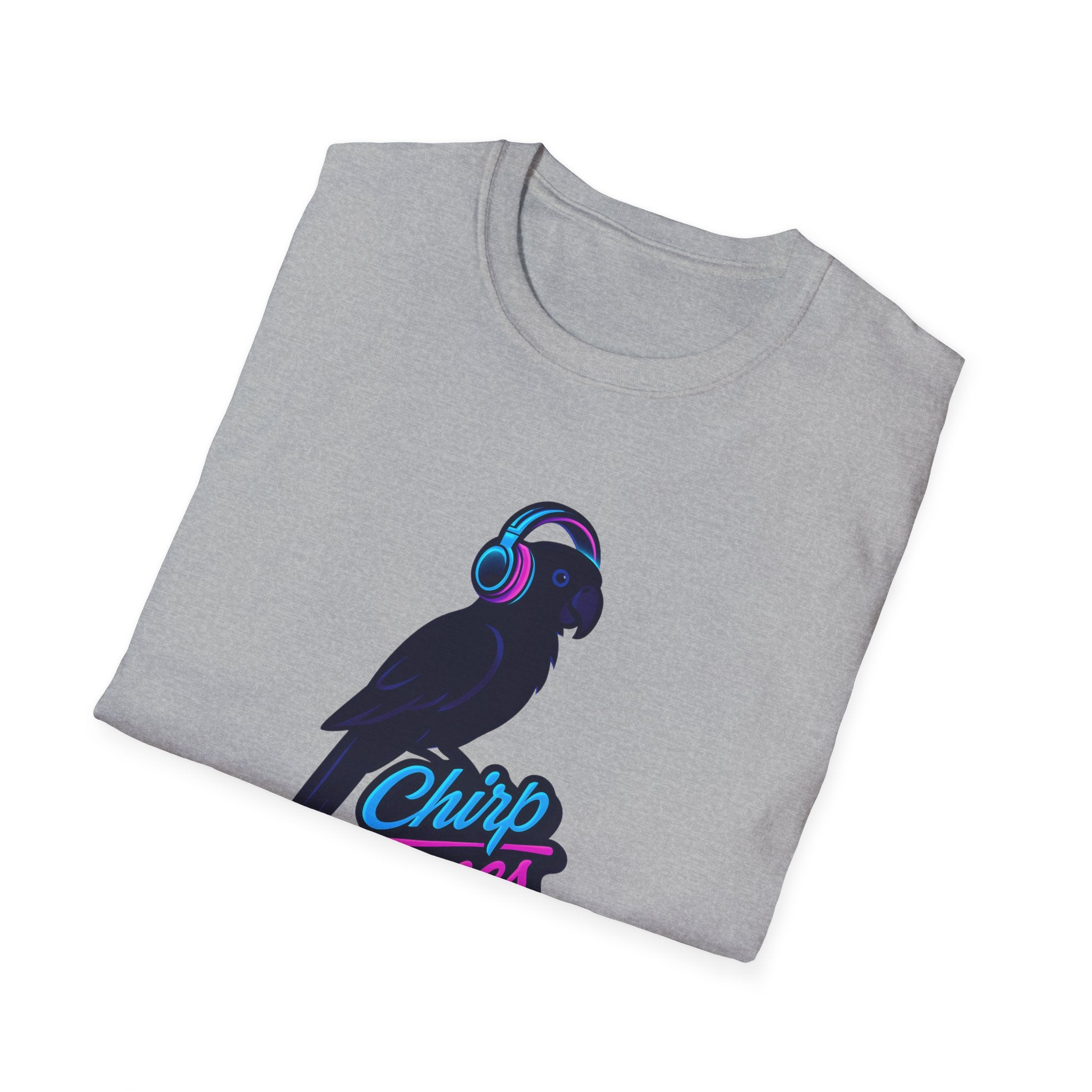 Chirp Tunes Neon Parrot T-Shirt
