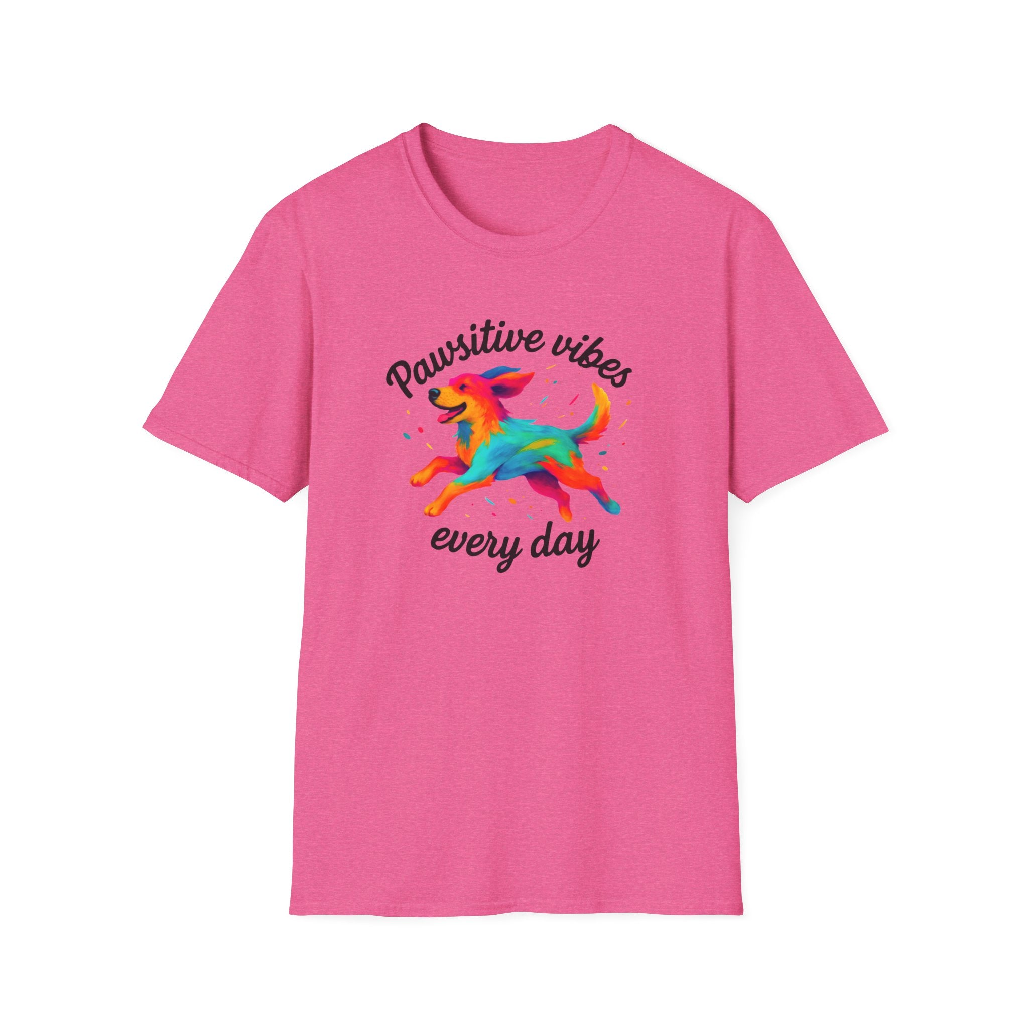Colorful Running Dog T-Shirt