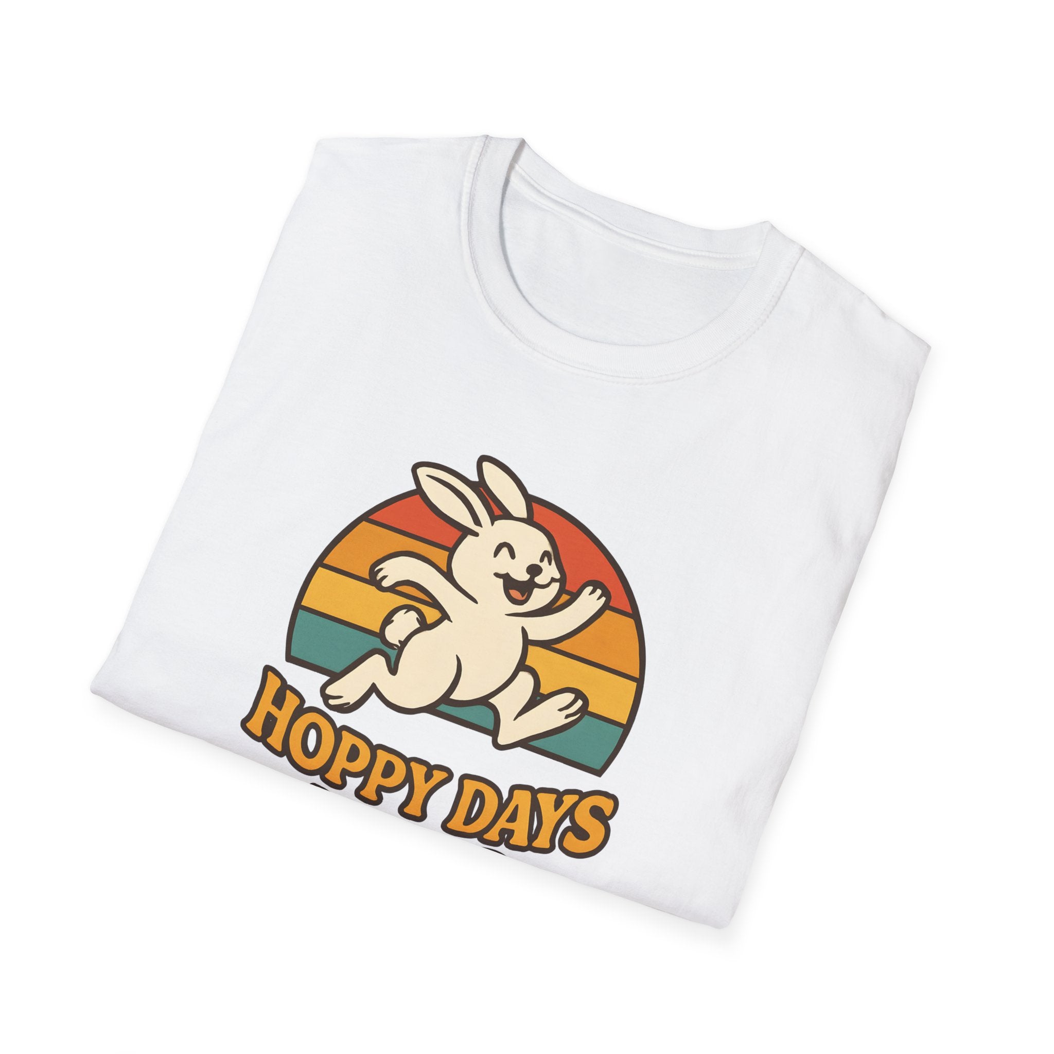 Happy Bunny Running T-Shirt