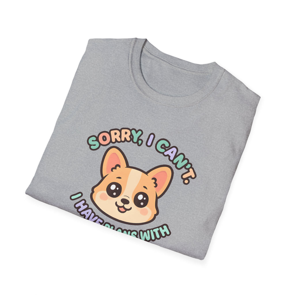 Plans With My Dog T-Shirt