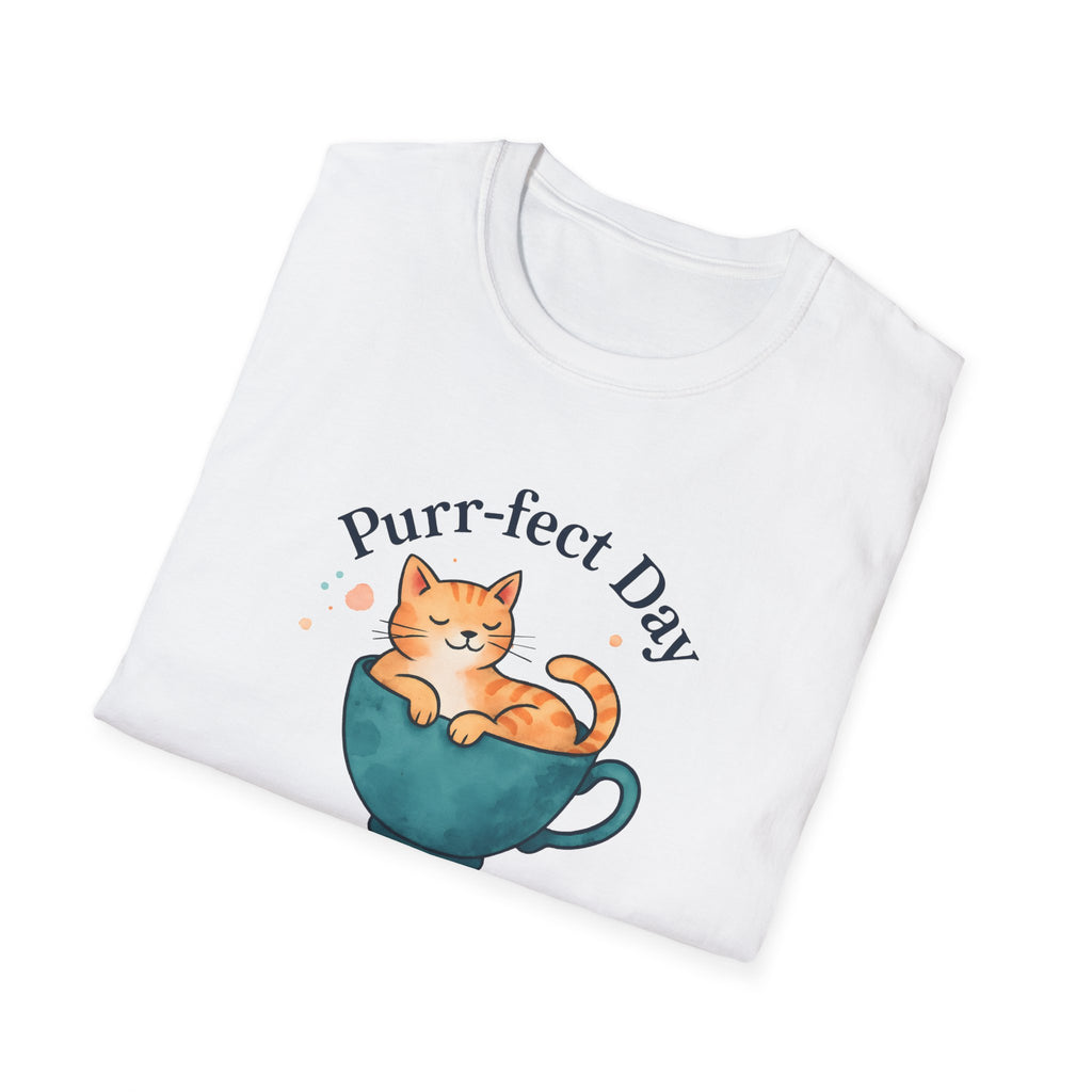 Cat in Teacup T-Shirt