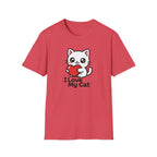 Cute Cat with Heart T-Shirt