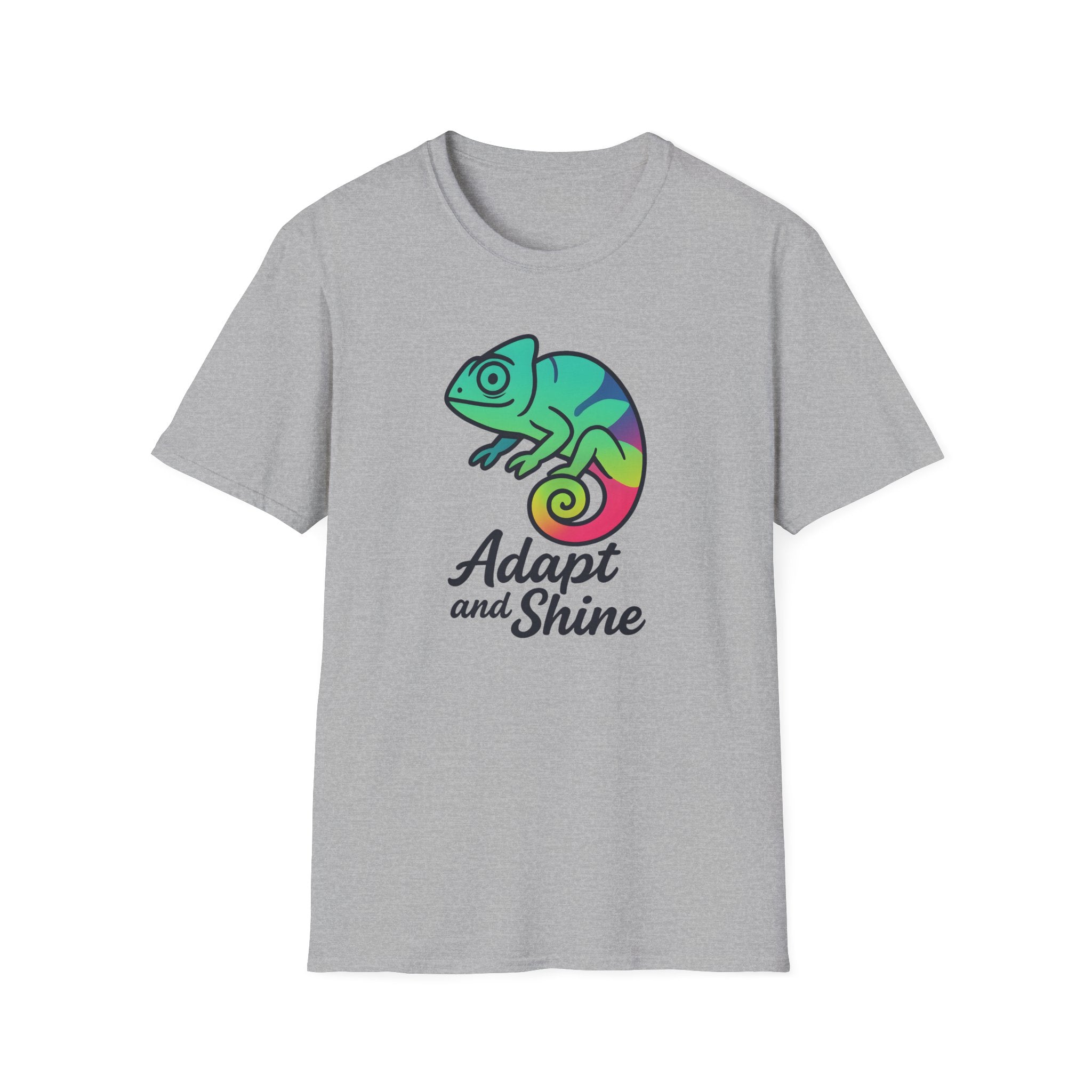 Rainbow Chameleon Logo T-Shirt