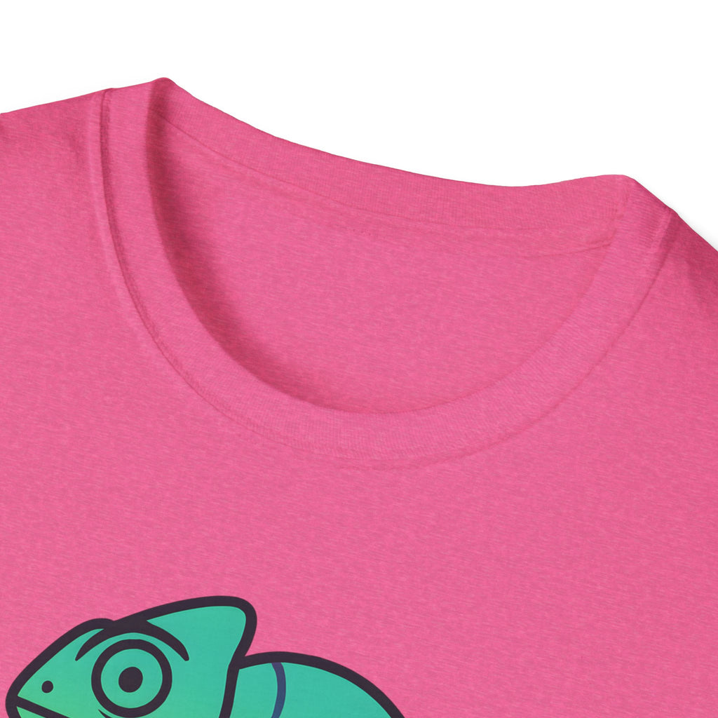 Rainbow Chameleon Logo T-Shirt