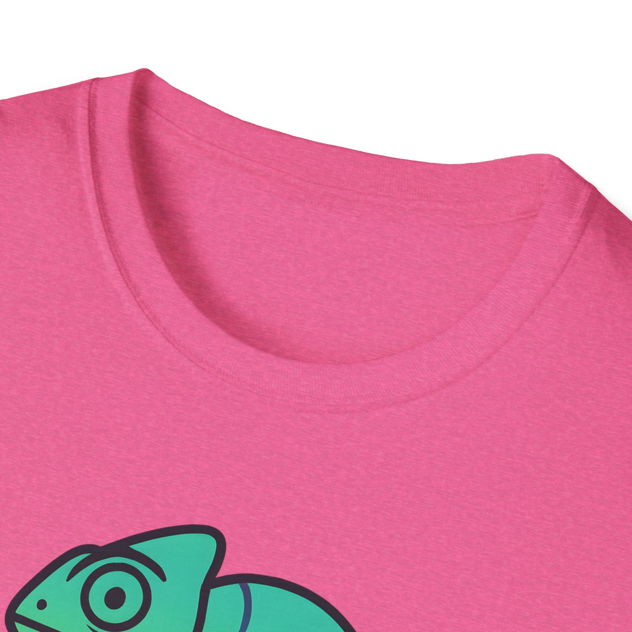 Rainbow Chameleon Logo T-Shirt