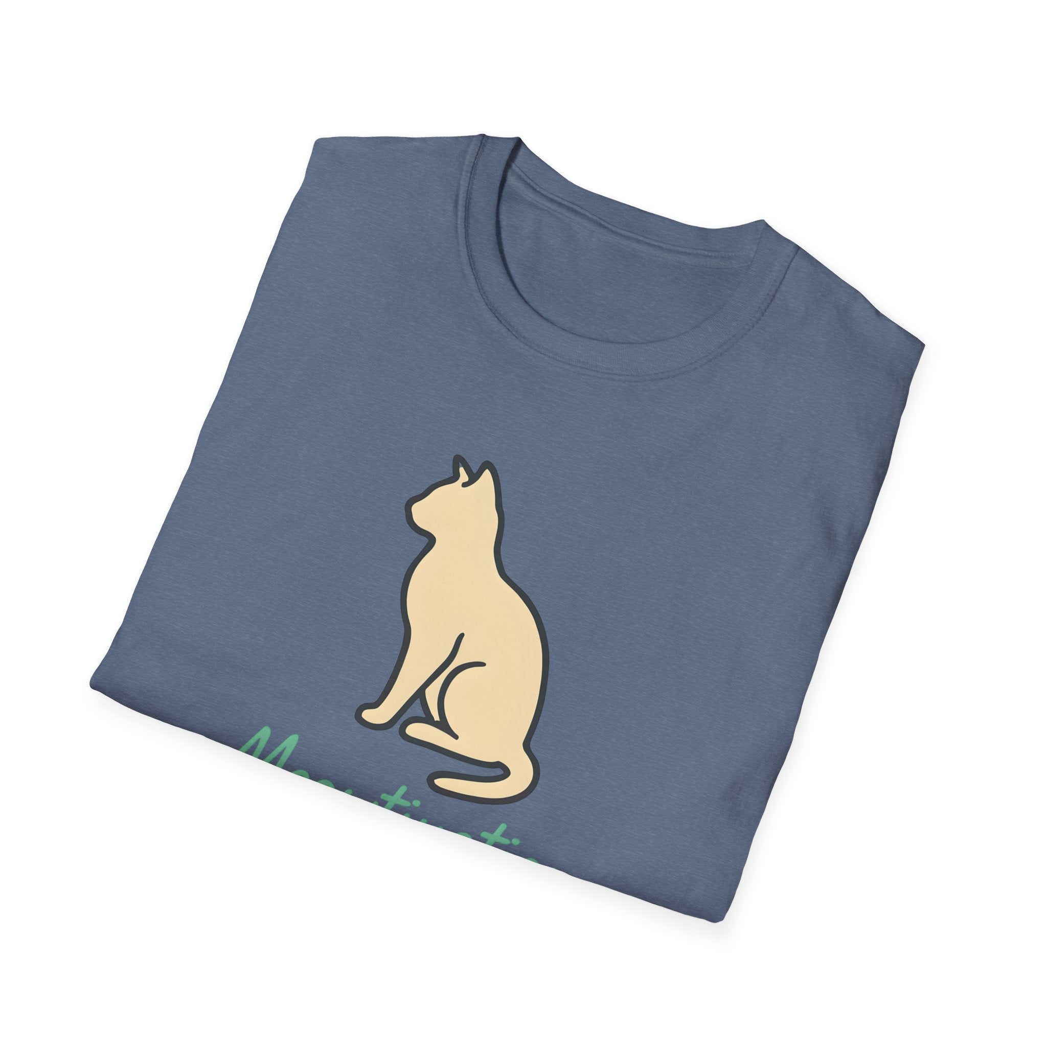 Meowtivation Cat Illustration T-Shirt